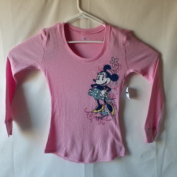 Disney's Minnie Mouse women's pink long sleeve top - Picture 5 of 8